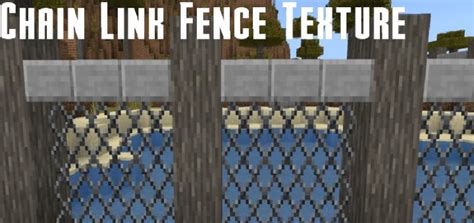 Chain Link Fence Texture | Minecraft PE Texture Packs