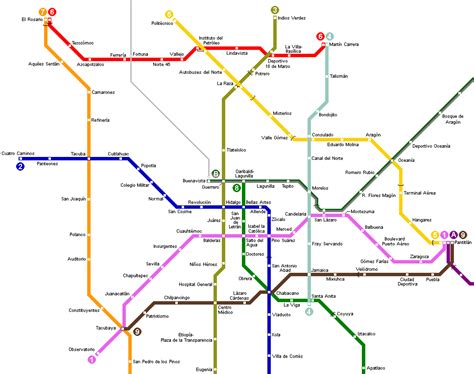 Mexico City Stc Metro Maps Free Printable Maps | The Best Porn Website