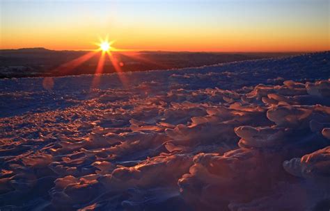 Sunrise from summit of Lanin Volcano | Lanin National Park, border ...