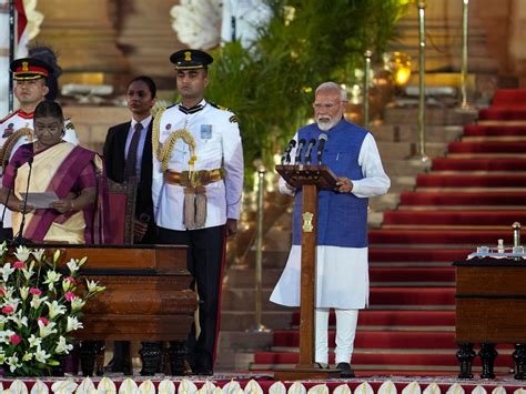 India’s Narendra Modi sworn in as country’s prime minister for a third term | India Election ...