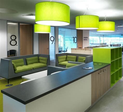 Lime green office design >> Newcastle design and build >> Bring a ...