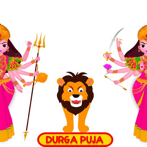 Durga Puja Decorative Hindu Festival Navratri, Happy Navaratri ...