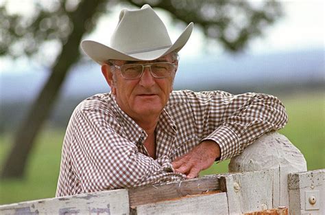 Lyndon B. Johnson at His Ranch 1972 Photograph by LBJ Museum and Library