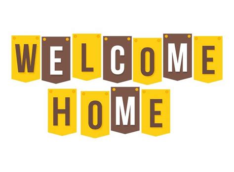 Welcome+Home+Banners+Printable in 2020 | Welcome home banners, Welcome ...