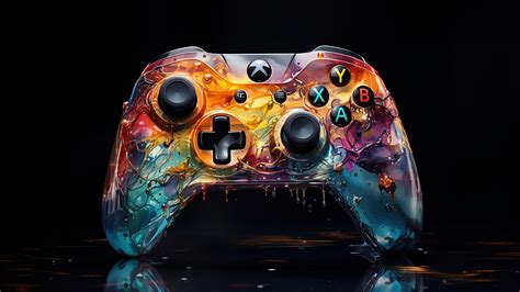 Xbox Controller Art 4K #831m Wallpaper PC Desktop