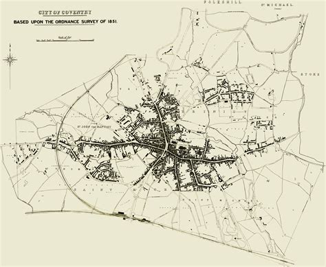 Historic Coventry - Scans of old maps