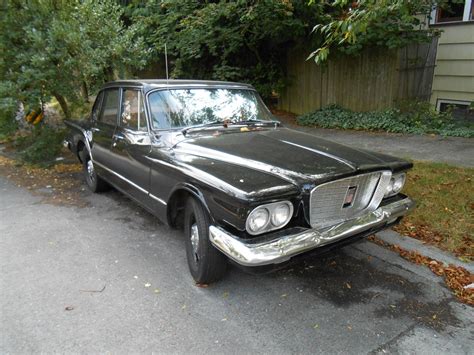 Seattle's Parked Cars: 1960 Valiant V-200 Sedan