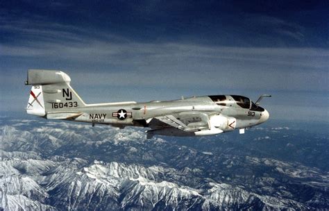 EA-6B Prowler aircraft from Tactical Electronic Warfare Squadron 129 (VAQ-129), 8/2/1984 Navy ...