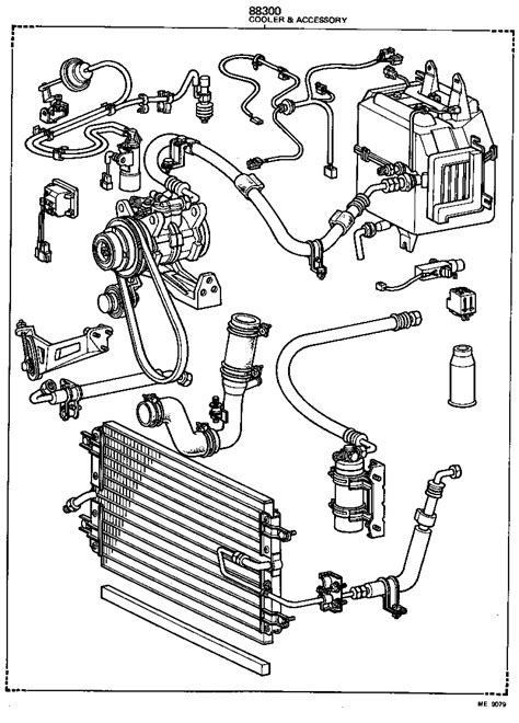 Toyota Land Cruiser Engine Parts Diagram