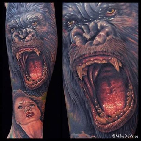 Incredible King Kong Tattoo