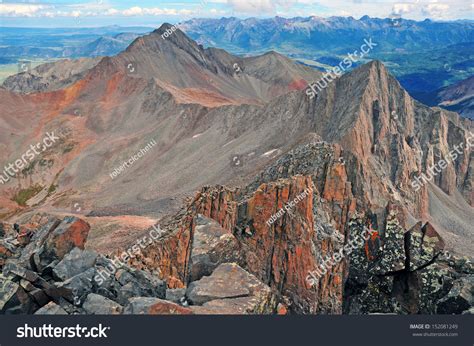 Wilson Peak As Viewed From Mount Wilson Summit, Rocky Mountains ...