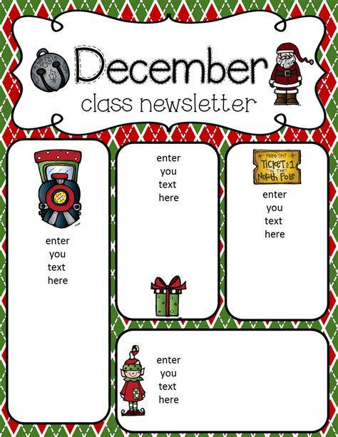 Simply Delightful in 2nd grade: December Newsletter Freebie!!!