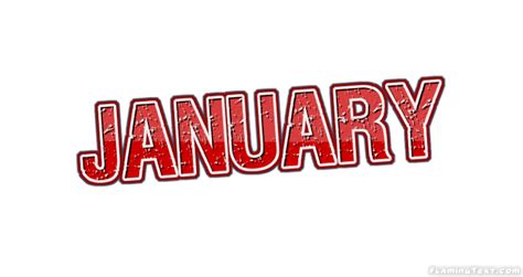 January Logo | Free Name Design Tool from Flaming Text