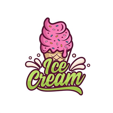 Ice Cream design logo premium-2 5417308 Vector Art at Vecteezy