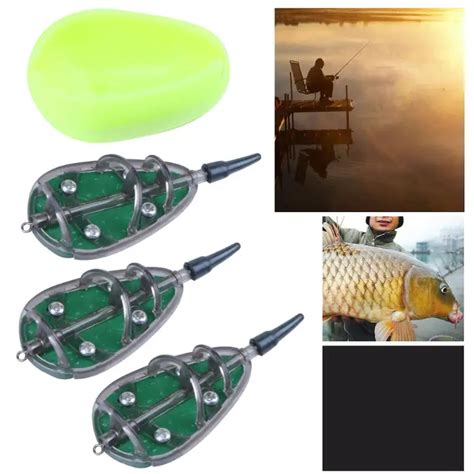 High Quality Method Fishing Feeder Set Carp Lead Sinker Free Lead Lures ...