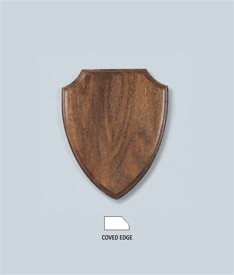 Solid American Walnut Plaques - Arrowhead Shape - Main Trophy Supply