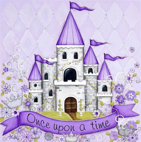 Personalized Princess Castle Children's Wall Art | Etsy