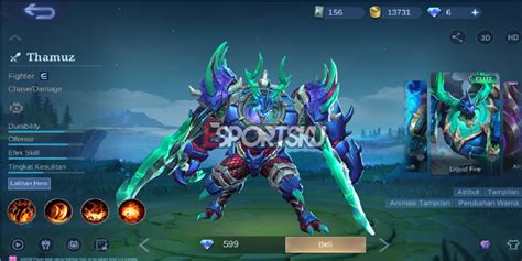 How to get Thamuz Liquid Fire Skin Mobile Legends (ML) - Esports