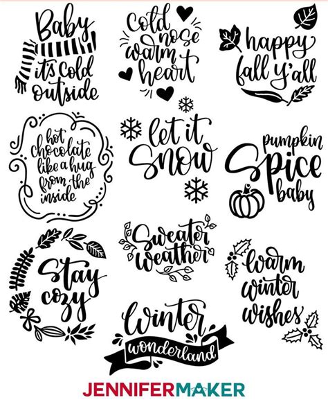 Pin on Cricut | Winter quotes, Vinyl quotes, Cricut projects vinyl