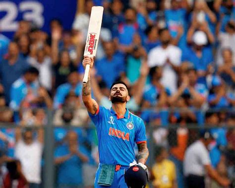 Virat Kohli gets historic 50th ODI hundred, surpasses idol Tendulkar