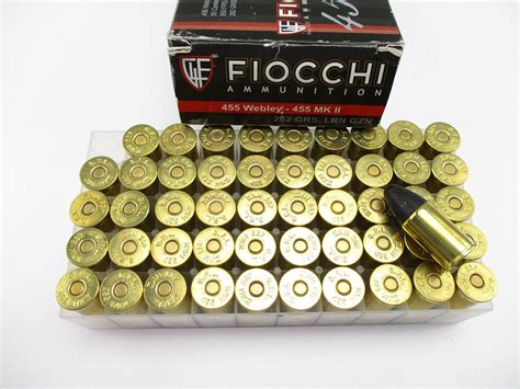 FIOCCHI .455 WEBLEY AMMO