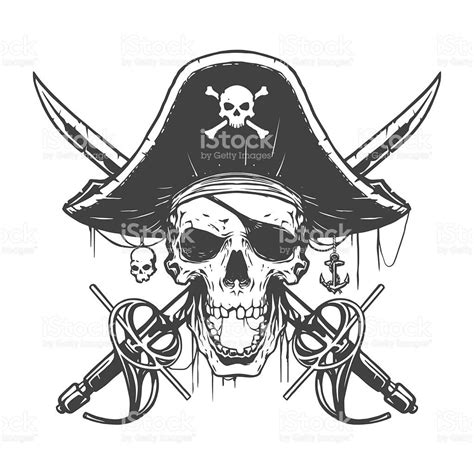 skull-pirate-illustration-vector-id521690176 1 024 × 1 024 pixels | Pirate illustration, Pirate ...