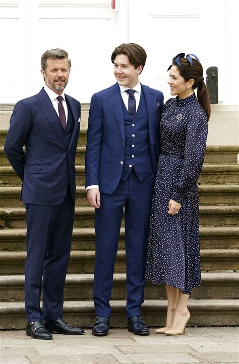 The Family of Crown Prince of Denmark Attend Prince Christian's ...