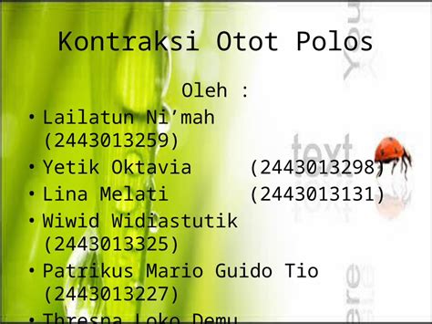 (PPTX) Ppt Kontraksi Otot Polos - DOKUMEN.TIPS