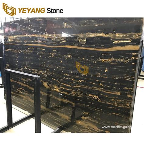 Black Golden Vein Marble Slabs for Kitchen/Countertop/Bathroom ...