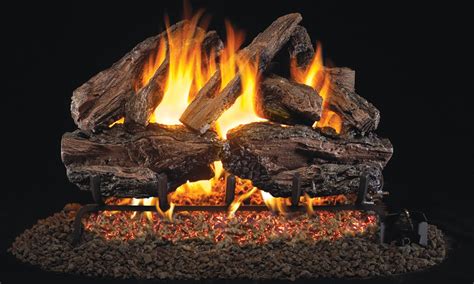 Charred Red Oak | The Flame Company