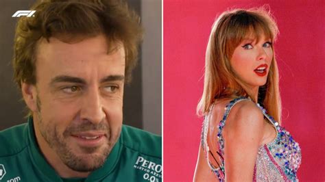 Fernando Alonso brilliantly responds to Taylor Swift dating rumours