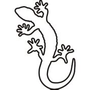 Lizard Outline - ClipArt Best