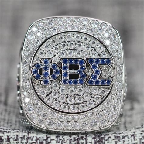 Phi Beta Sigma Fraternity Ring (ΦΒΣ) - Shine Series in 2022 | Phi beta ...