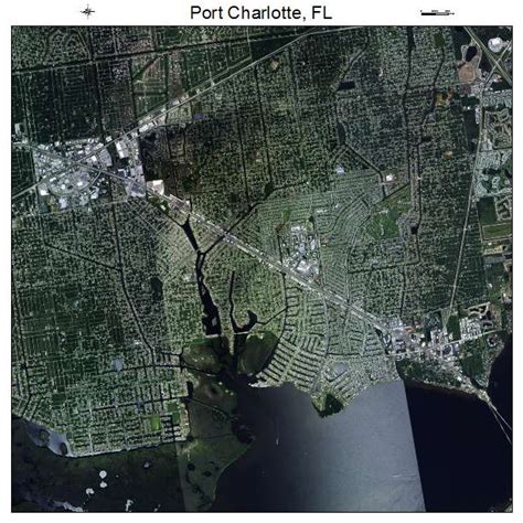 Aerial Photography Map of Port Charlotte, FL Florida