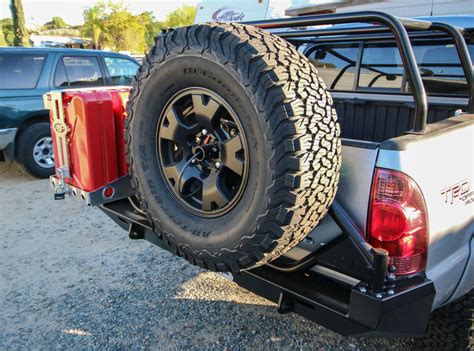 All-Pro Offroad :: 05+ Tacoma Rear Bumper w/ Swing Away Tire Carrier ...