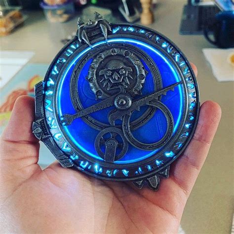 Trollhunters Amuleto de Luz Diurna / Eclipse 3d Impreso LED - Etsy España