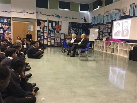 South Rise Primary on Twitter: "Year 6 are listening really respectfully to our two visitors who ...