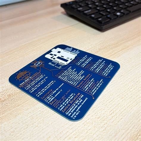 Arduino Cheat Sheet Coaster Gift for Programmer Gift for - Etsy