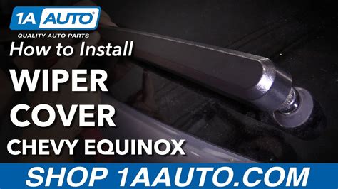 How to Replace Rear Wiper Arm Cover 2010-15 Chevy Equinox | 1A Auto