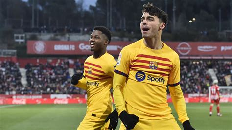 Girona FC v FC Barcelona LIVE: Pedri gives Barcelona all three points