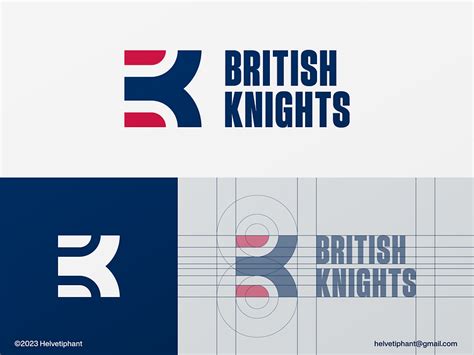 British Knights - logo redesign by Helvetiphant™ on Dribbble