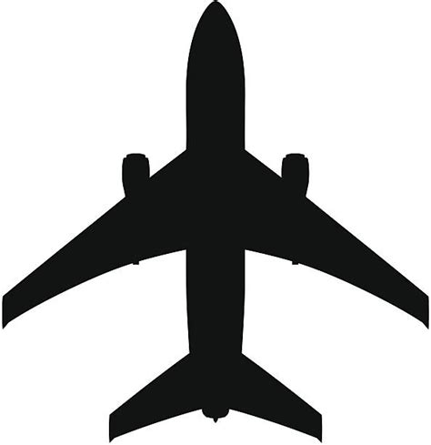 Royalty Free Airplane Silhouettes Vector Clip Art, Vector Images & Illustrations - iStock