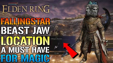 Elden Ring: How To Get The FALLING STAR Beast Jaw! A Must Have For MAGIC Users (Location & Guide ...