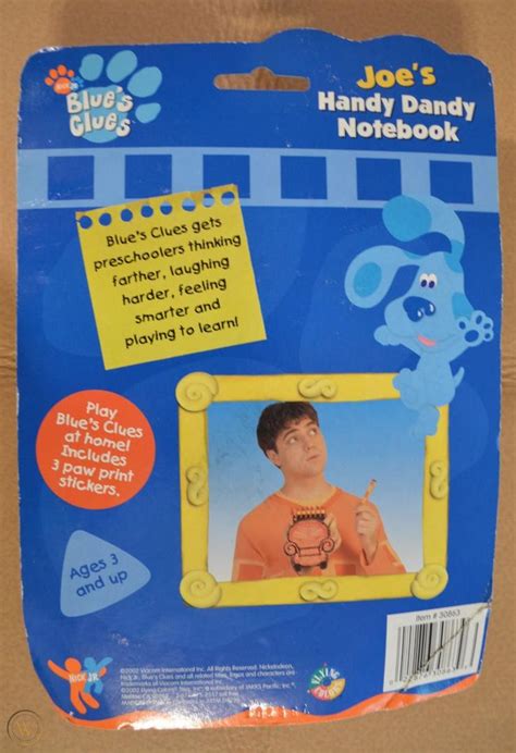 Blues Clues Joes Handy Dandy Notebook Nick Jr Handy Dandy Blues | Porn ...