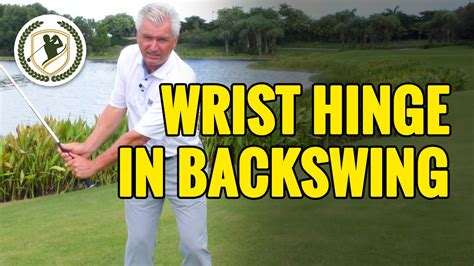 PROPER WRIST HINGE IN GOLF BACKSWING - YouTube