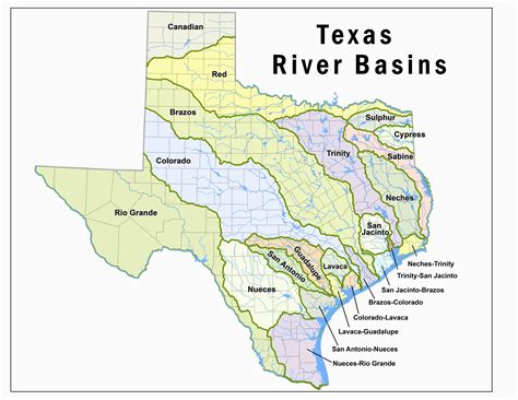 Printable Map Of The Colorado River In Texas - Printable Maps Online