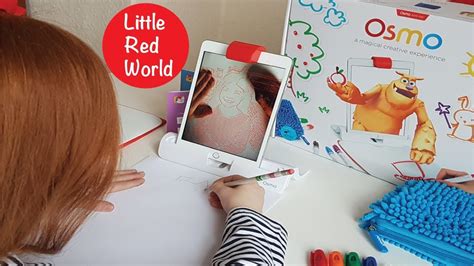 OSMO MASTERPIECE DRAWING GAME REVIEW | Little Red World - YouTube