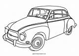 Free Printable Old Cars Coloring Pages sketch template