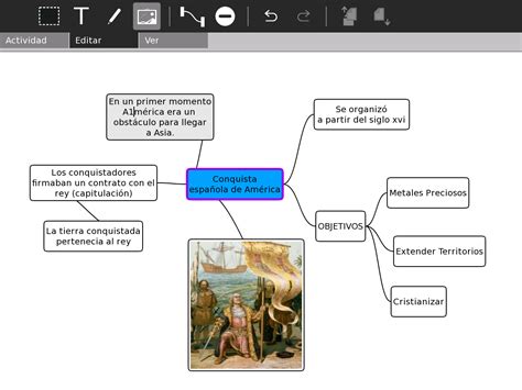 El Descubrimiento De America Mapa Mental Bb3 Images And Photos Finder ...