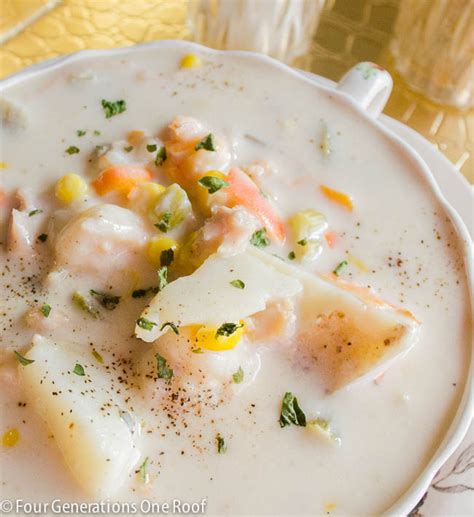 The Best Fish Chowder with Evaporated Milk - Best Recipes Ideas and ...